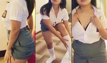 Viral Tante Pakai Baju Mirip Seragam SMA Saat Live Streaming