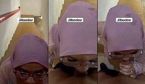 Bunda Yoona Hijab Lagi Main di Tangga Apartemen