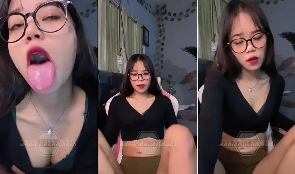 Video Terbaru 2025 Dera Anjela Goyang Lidah Panjang